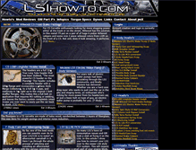 Tablet Screenshot of ls1howto.com